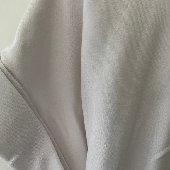 Express White Tie-Waist Oversized Top Size XS - Picture 5 of 12